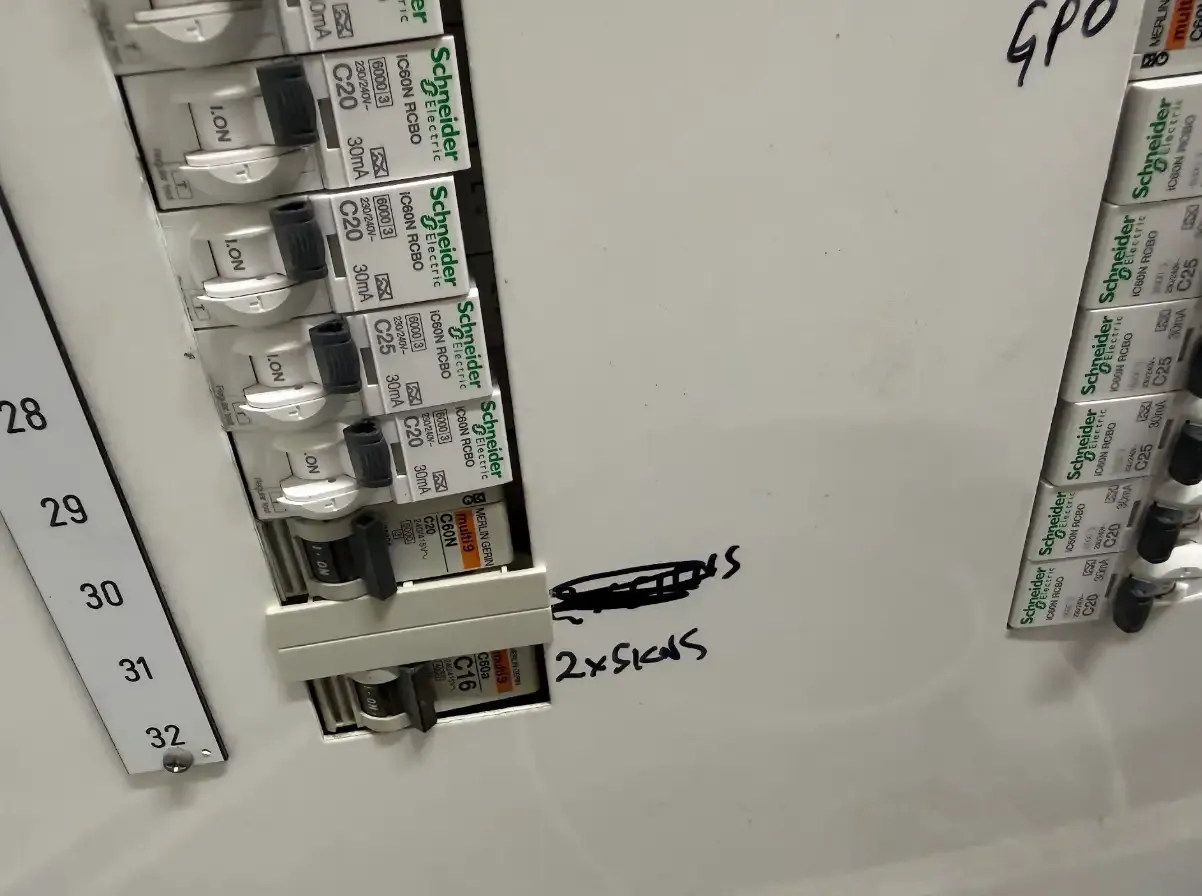 Electrical work